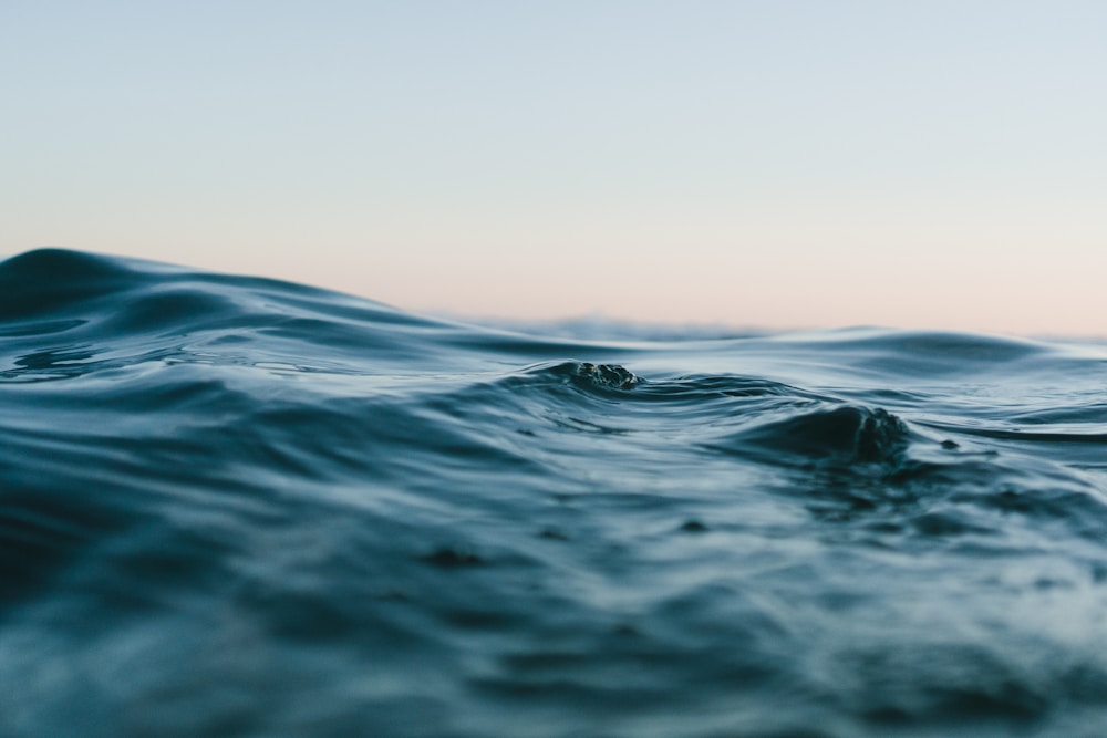 A close-up of rolling ocean water; an illustrative photograph, not live beach conditions.